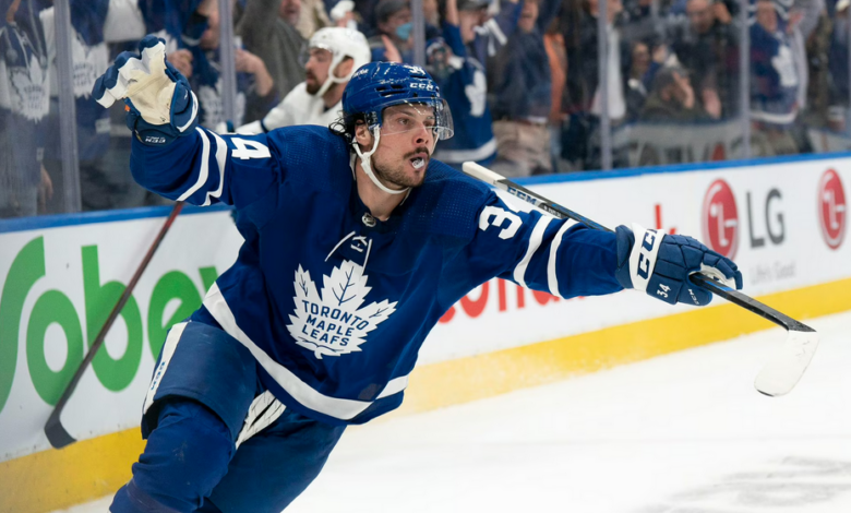 By the numbers: Maple Leafs forward Auston Matthews' career-best