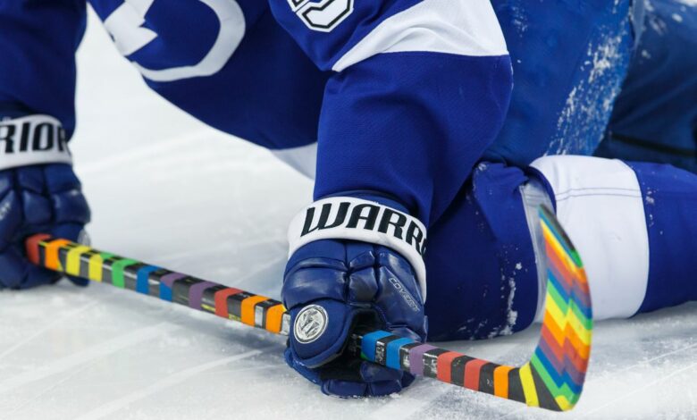 Winnipeg Jets' on Pride Night warmup jersey: 'We're going to wear it