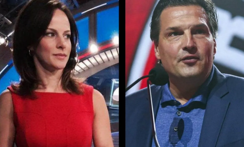 Eddie Olczyk appears to call out Leah Hextall for 'imitating' John  Forslund's goal call. - HockeyFeed